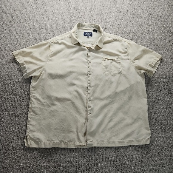 Nat Nast Other - Nat Nast Shirt Mens XXL Button Up Short Sleeve Casual Preppy Silk Blend Camp